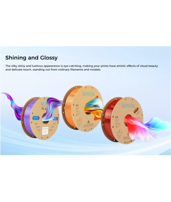 Sovol PLA Silk Bleu/Rose