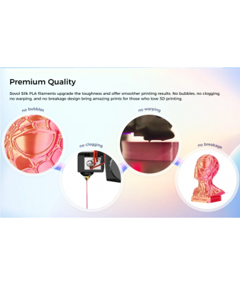 Sovol PLA Silk Bleu/Rose