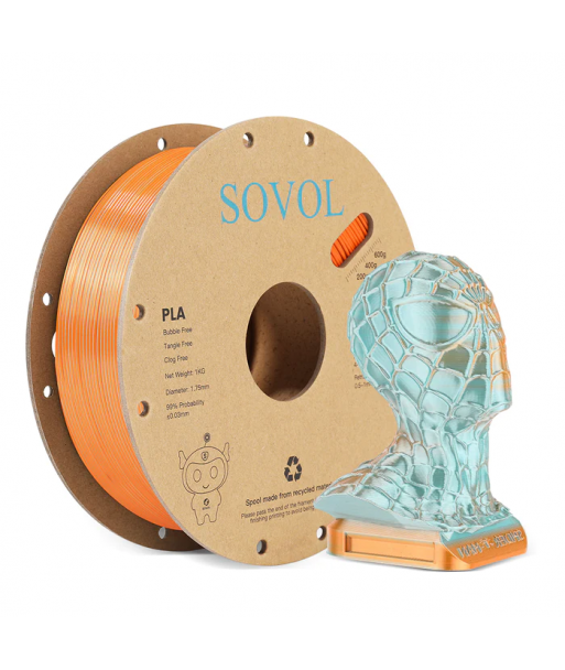 Sovol PLA Silk Bleu/Orange