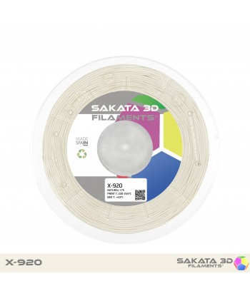 Filament TPU Flexible X-920 Sakata 3D BLANC - 1.75mm, 450g