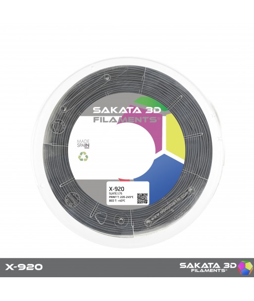 Filament TPU Flexible X-920 Sakata 3D ARDOISE - 1.75mm, 450G