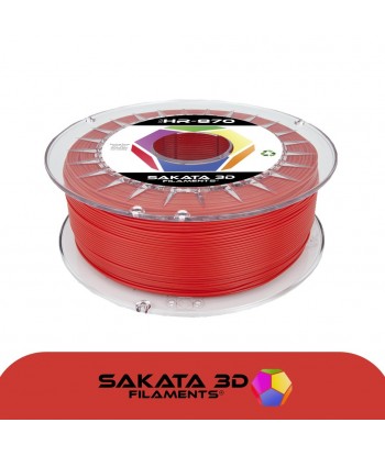 Filament PLA 3D870 Sakata 3D ROUGE - 1.75mm, 1 Kg