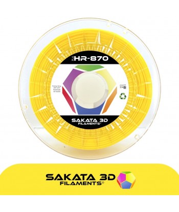 Filament PLA 3D870 Sakata 3D JAUNE - 1.75mm, 1 Kg