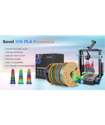 Sovol PLA Silk Rainbow Candy