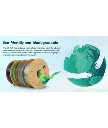 Sovol PLA Silk Rainbow Universe